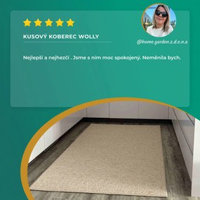 BT Carpet, Spálňová sada Wolly 102840 Grey, 3 diely: 67x140 (2x), 67x250 (1x), šedá, spálňa