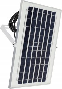 LED stmievateľný solárny reflektor LED/50W/3,2V 5000K 6000 mAh IP65 čierny + diaľkové ovládanie