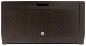InternetovaZahrada - Úložný box P1 - 119 x 48 x 60cm - hnedá