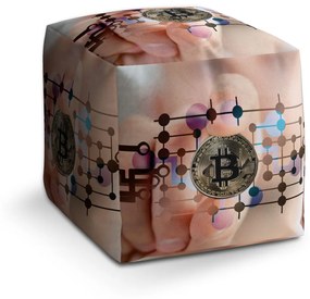 Sablio Taburet Bitcoin: 40x40x40 cm