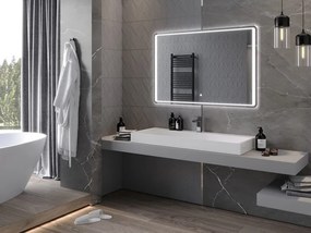 Mexen Zusa osvetlené zrkadlo do kúpeľne 120 x 80 cm, LED 6000K, protihmla - 9808-120-080-611-00