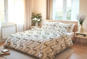 Áčko a.s. Ružomberok Bavlnené obliečky SKALITÉ Cacao | II.trieda