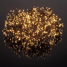 Svetelná reťaz vnútorná / vonkajšia teplá biela 1512 LED