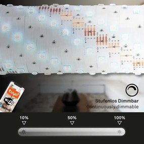 Brilo - LED RGBW Stmievateľný pásik 6,6m LED/7,5W/USB Tuya