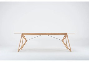 Jedálenský stôl z dubového dreva 240x90 cm Tink - Gazzda