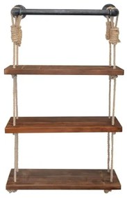 Nástenná polica 120x60 cm smrek