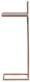 Kovový odkladací stolík 22x22 cm Toste – WOOOD