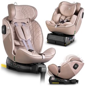 Autosedačka Aero Line, ISOFIX,0-36 kg, béžová | Nukido