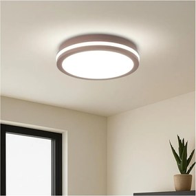 Brilagi - LED vonkajšie svietidlo s pohybovým senzorom BENE LED/24W/230V pr. 26 cm hnedé IP54