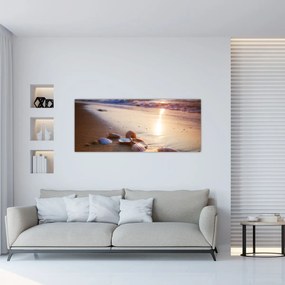 Obraz - Mušle (120x50 cm)