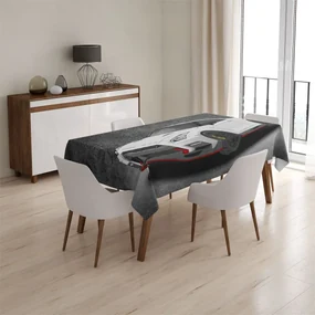 Sablio Obrus Nissan GTR 35 Sivý - 90x90 cm