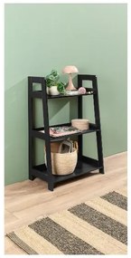 Livarno home Regál s 3 policami, čierna  (100392726)