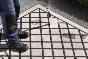 Hanse Home, Kusový koberec Twin Supreme 103425 Sydney black creme – na von aj na doma, 160x230, čierna, chodba / predsieň