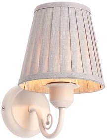 Nástenná lampa FIREZ 1xE27/40W/230V biela/šedá