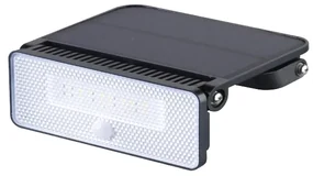 ACA Lighting LED solárny reflektor so senzorom pohybu STORM 12W/4000K/1600Lm/IP54/Li-on 3,7V/4,4Ah
