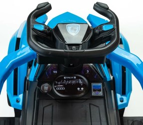 Baby Mix Detské odrážadlo Speed s vodiacou tyčou, červená