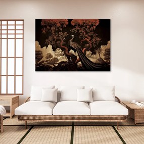 Gario Obraz na plátne Páv na strome Rozmery: 60 x 40 cm