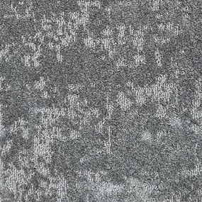 Metrážny koberec Palladio 9794, na mieru, šíře 4m, šedá, filc, detská izba, ITC