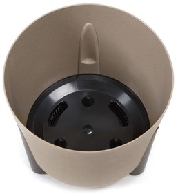 Kvetináč MOSS ECO III 34 cm antracitový