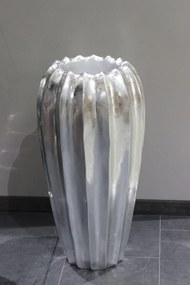 Strieborná exkluzívna váza LEONA 70cm