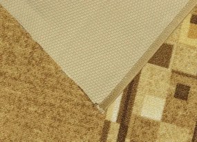 Koberce Breno Behúň BOMBAY 35, šíře role 67 cm, hnedá, viacfarebná