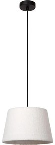 Lucide 10416/01/38 - Luster na lanku WOOLLY 1xE27/60W/230V krémová
