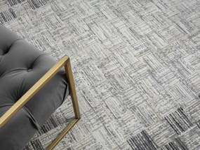 My Flair, Kusový koberec My Mood creme, 80x150, šedá, chodba / predsieň