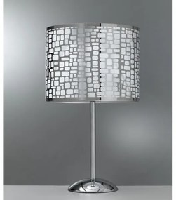 ONLI - Stolná lampa BRUCE 1xE27/15W/230V 52 cm matný chróm