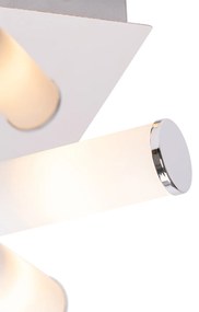 Moderné kúpeľňové stropné svietidlo chróm 4-svetlo IP44 - Vaňa
