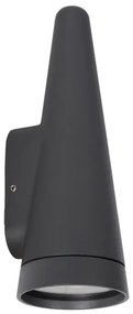 Lucide 27803/01/29- Vonkajšie nástenné svietidlo WIZARD 1xGU10/35W/230V IP54 čierna