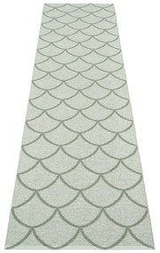 Zelený vnútorný a vonkajší behúň 70x300 cm Kotte Army Sage – Pappelina