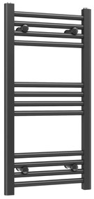 Erga Basic, vykurovacie teleso 800x400 mm, 273 W, čierna, ERG-LAV-BASIC-8040-BK