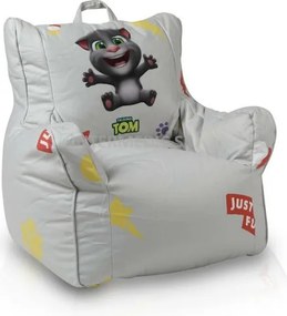 Sedací vak Kreslo Tom - sivá