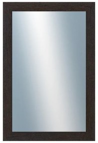 DANTIK - Zrkadlo v rámu, rozmer s rámom 40x60 cm z lišty RETRO čierna (2528)