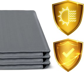 Krycia plachta 600 x 400 cm 260 g/m2 Plonos PL-501