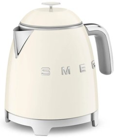 Krémová rýchlovarná kanvica z nehrdzavejúcej ocele 800 ml Retro Style – SMEG