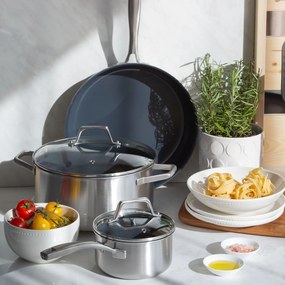 Hrniec so sklenenou pokrievkou Ø 24 cm H: 11.5 cm -  Sirius Terra Multi-layer Lunasol - 601212