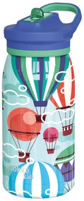 Nerezová termofľaša s náustkom Pop Kids Balloons 445 ml
