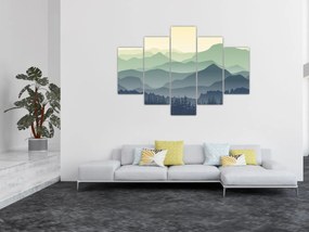 Obraz - Forest Mountain (150x105 cm)