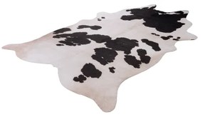 Jutex Umelá koža Toledo 190 čierna biela, Rozmery 1.90 x 1.55