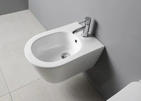 Sapho Sapho, AVVA bidet závesný 35,5x53 cm, biela, 100324