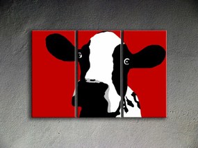 Ručne maľovaný POP Art obraz Cow | rôzne rozmery