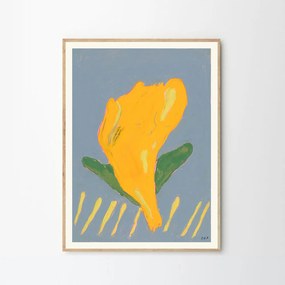 Moikka Plagát Lille gule by Ojuna Njama Petersen 21x29,7 (A4)