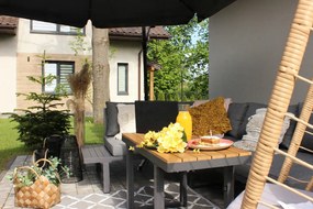 CH Hliníkový záhradný nábytok Bogota - sivá