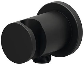 Podomietkový sprchový systém s ručnou a hlavovou sprchou RAVAK 10° Free čierna matný X07S013