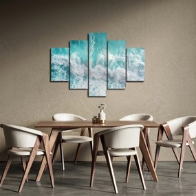 Obraz - Pohľad na vlny oceánu (150x105 cm)