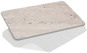 Svetlohnedá kúpeľňová predložka z kremeliny 39x60 cm Puna – Wenko