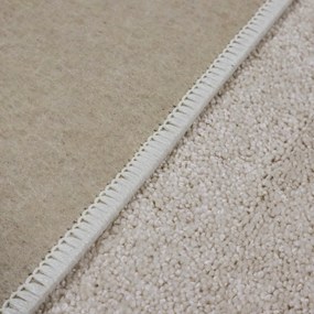 AladinWorld Expres, Kusový koberec Velur Ultra biely štvorec, 200x200, biela, obývacia izba