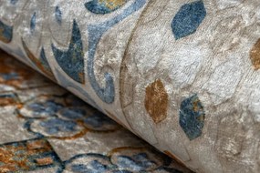 Protišmykový koberec / behúň ANDRE 53010 béžový / modrý