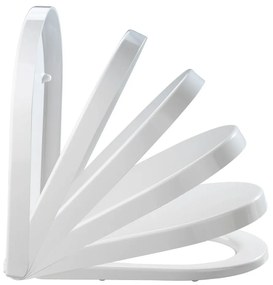 Záchodová doska s automatickým zatváraním 34,5 x 45,5 cm Palma – Wenko